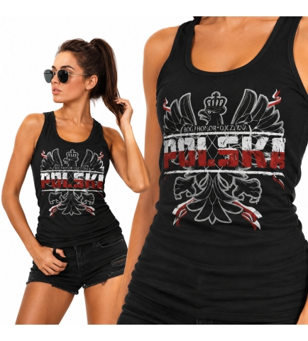 Damski tank-top REPREZENTANT POLSKI